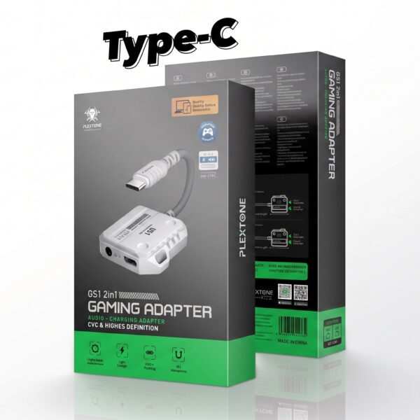 GS1 3.5MM TO TYPE C  SPLITTER